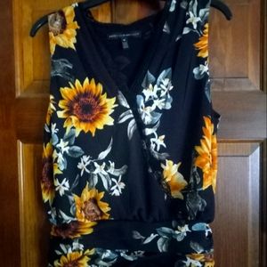 White House Black Market sleeveless blouse